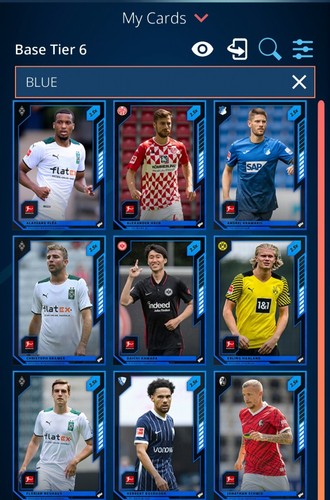 Topps kick digital base tier - digital, 6