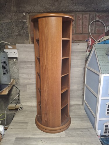 Vintage wooden rotating - vintage, cd