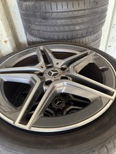 18” Mercedes AMG Oem A Class Alloys & Tyres Set Of 4 5-112 Vito van fits too 