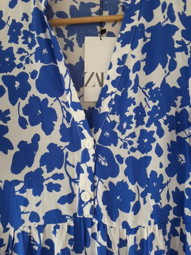 New zara marilyn blue white - blue,