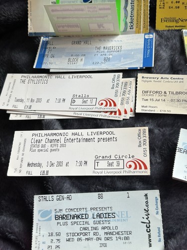 Concert tickets - concert,