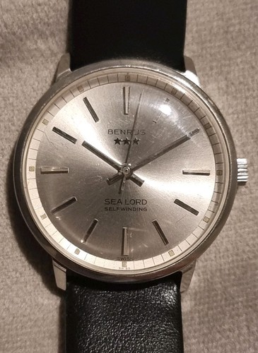 Vintage benrus sea lord three - benrus,