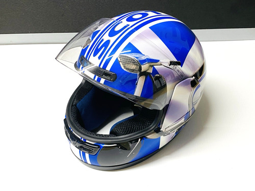 Lambretta blue and white - white, 3d
