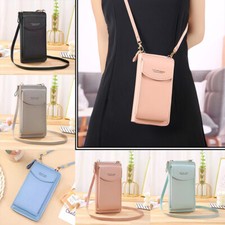 Women Clutch Bag Purse Leather Wallet Ladies Handbag Card Phone Holder Case Coin