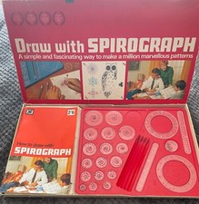 Spirograph Drawing Game - Vintage 1967 Denys Fisher