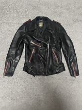 ECHTES LEDER VINTAGE BIKER