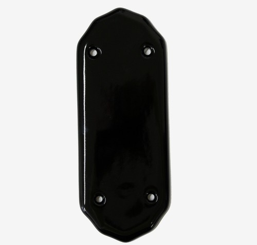 Black ceramic door finger - 1,