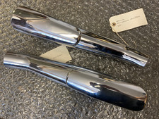 Genuine Pair Triumph Thunderbird 1600/1700 Exhaust Heat Shields NO FIXINGS