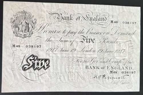 Bank england white - *gb*, *white