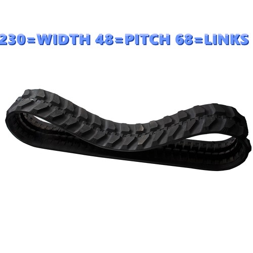 Rubber track for takeuchi - track,