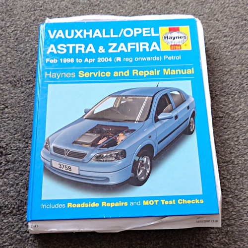 Vauxhall opel astra - vauxhall/opel, zafira