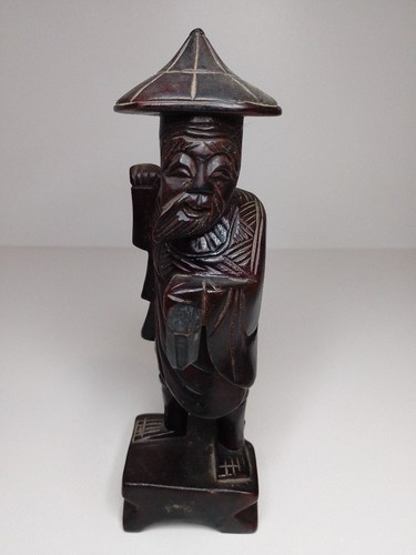 Vintage hand carved - carved, wooden