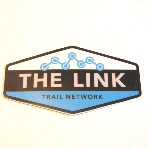 The link trail network sticker - network,