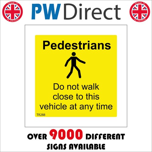 Sign pedestrians not - sign,