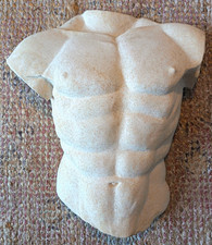 Man Torso Bosy Ceramic Plaster