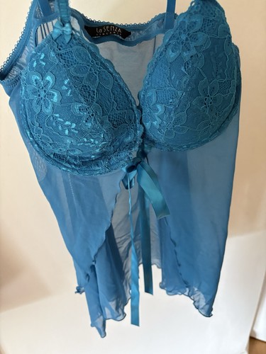 Senza blue padded bra - senza,