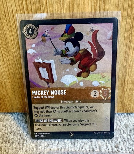 Lorcana mickey mouse leader - mickey,