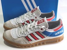 ADIDAS *HANDBALL TOP* (BY9535) WHITE BLUE RED MENS TRAINERS UK 9 EU 43 1/3