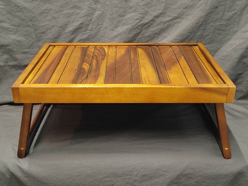 Portable wood table 21x14x9 - table,