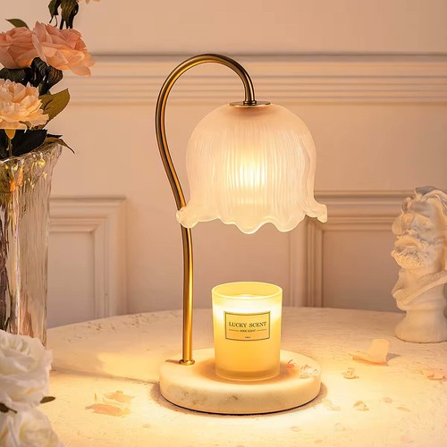 Tulip glass shade table lamp - shade,