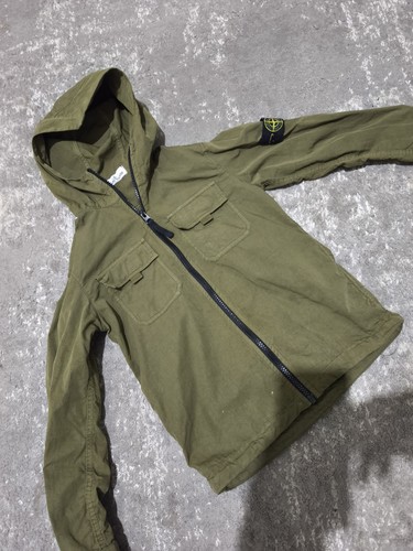 Stone island junior hooded - stone,