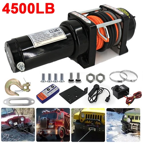 4500lb electric winch - 4500lb,