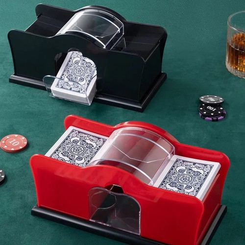 2deck card shuffling machine - shuffling,
