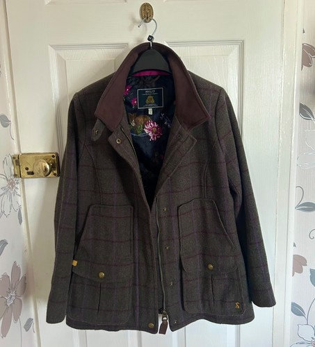 Joules ladies dark green tweed