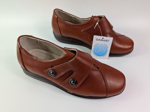 Damart tan faux - faux, leather
