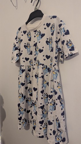 Girls bluey heart short - girls,