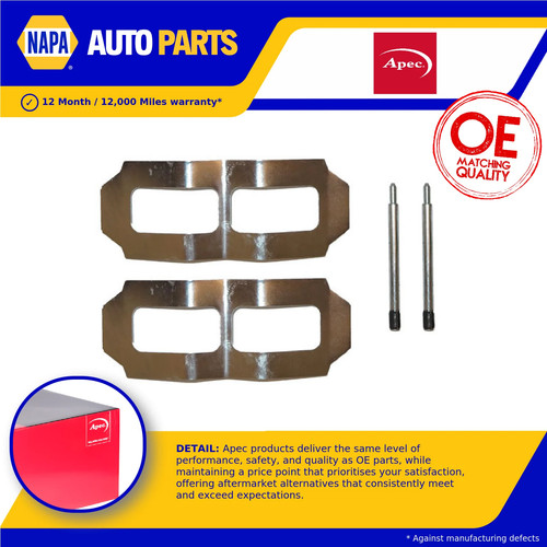 Brake pad fitting kit - fitting,