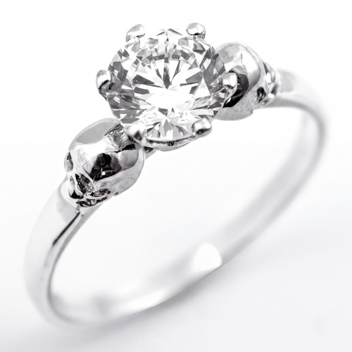 Solid silver 1ct cubic - solid,