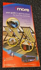 More (Wilts & Dorset) Bus Timetable. Summer 2017. HB.