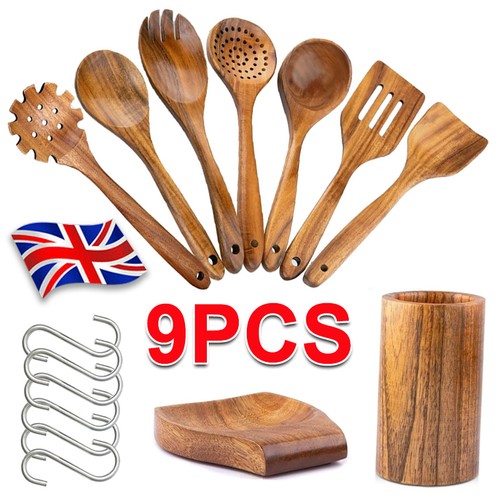 Pcs teak wooden cooking - teak,
