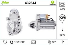 Valeo 432644 Starter Fits