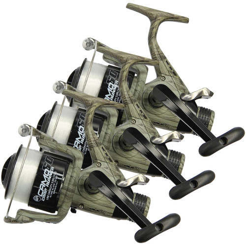 Camo carp runner reels - 3,