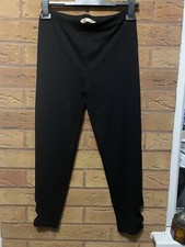 TU Sainsbury’s Ladies Cropped Leggings Bows Elastic Waist Size 12 L22” (5400)
