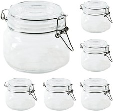 500ml clip top glass - x,