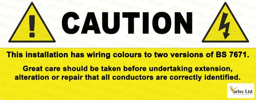 Bs7671 dual colour - bs7671,