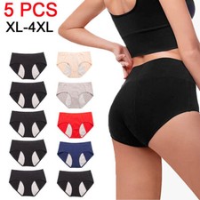 5 Pack Womens Incontinence Underwear Pants Washable and Reusable