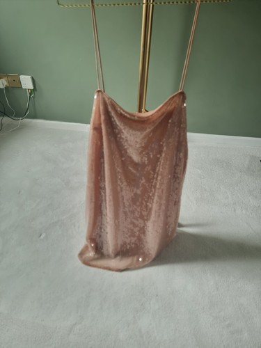 Sequinned nude camisole - h&m,