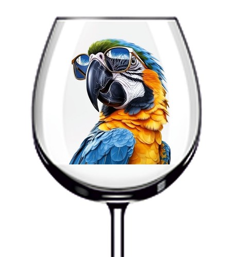 12x blue gold macaw parrot - gold,