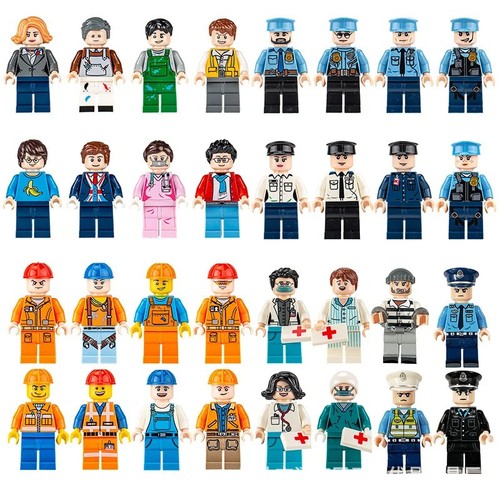 20x lego minifigures bundle - 20x,