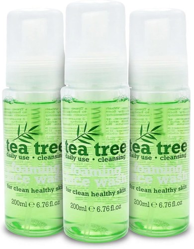 Tea tree foaming face - tea,