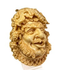 Hand Carved Bacchus Meerschaum