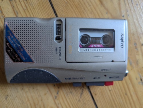 Sanyo trc 580m voice recorder - sanyo, trc-580m