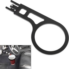 Black Metal Cup Holder For