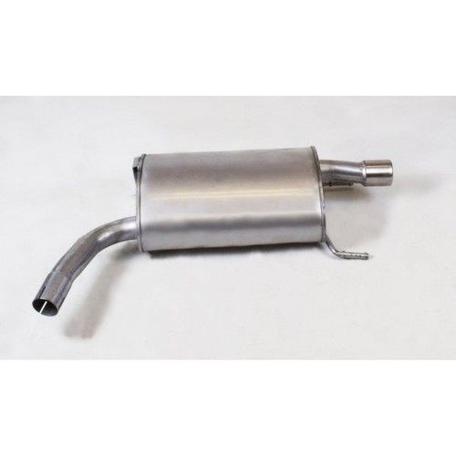 Exhaust back box - exhaust, end