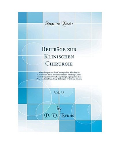 Beiträge zur klinischen - beiträge,