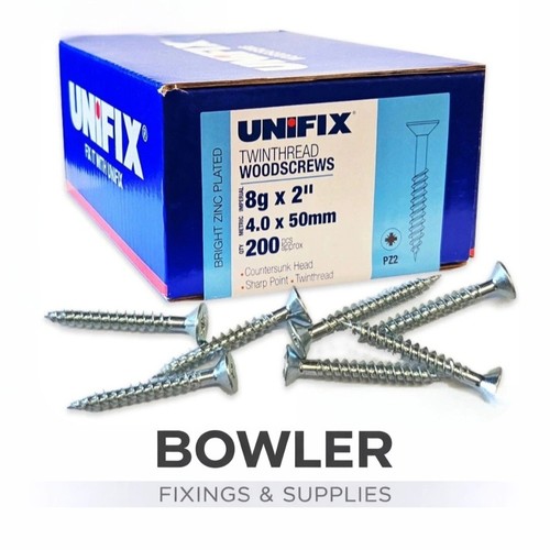 Twinthread wood screws - wood,